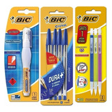 Kit 4 Caneta Azul Bic +