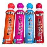 Kit 4 Caneta Carimbo Pinguelô De 40ml Marcador De Bingo Baby Cor Da Tinta Diversas Cor Do Exterior Diversas