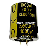 Kit 4 Capacitor 1000uf 200v 105°c