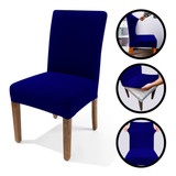Kit 4 Capas Cadeira Jantar Spandex Luxo Decoração Elegante
