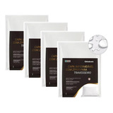 Kit 4 Capas Para Travesseiro Impermeável Ortobom C/ Zíper 