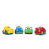 Kit 4 Carrinhos Brinquedo Infantil Baby