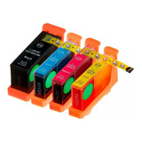 Kit 4 Cartucho Compativel Lex 100xl 105xl 108xl Universal