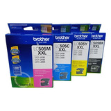 Kit 4 Cartuchos Brother Original Dcp-j105 Mfc-j200 Dcp-j100