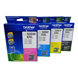Kit 4 Cartuchos Brother Original Lc509 Bk