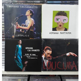 Kit,4 Cds Adriana Calcanhotto,novo Lacrado,digipack.