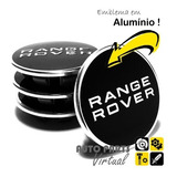 Kit 4 Center Cap Calotinha Central 61mm De Roda Range Rover