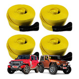 Kit 4 Cinta Fita 4x4 Reboque Guincho 20 Toneladas X 5 Metros