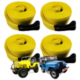 Kit 4 Cinta Fita 4x4 Reboque Guincho 20 Toneladas X 5 Metros