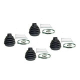 Kit 4 Coifa Homocinética Jeep Lada Niva 1.6 8v 1991 92 93 94