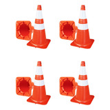 Kit 4 Cone Trânsito Nbr 15071