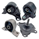 Kit 4 Coxim Motor Cambio Automatico Honda Civic 2001 A 2006