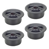 Kit 4 Coxim Traseiro Cabine Vw 7.100 8.150 9.150 Suporte Rei