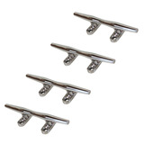 Kit 4 Cunho Pop Amarra Cabo Amarração 4 Polegadas Aço Inox
