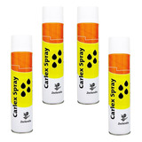 Kit 4 Desmoldante Unta Forma Carlex Spray 600ml