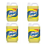 Kit 4 Detergente Limpol 5l Neutro