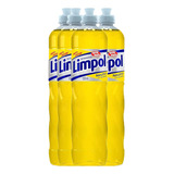 Kit 4 Detergentes Limpol Neutro Líquido