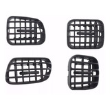 Kit 4 Difusor Ar Painel Central Lateral Blazer S10 2007 2008