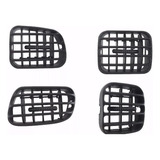 Kit 4 Difusor Ar Painel Central Lateral Blazer S10 2009 2010