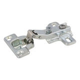 Kit 4 Dobradiça Armário Cozinha Guarda Roupa 26mm Curva/alta