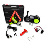 Kit 4 Em 1 Macaco Elétrico Chave Impacto Compressor Grande