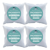 Kit 4 Enchimentos Refil Almofada 60x60