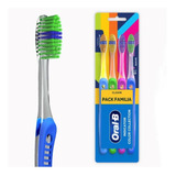 Kit 4 Escova Oral-b Pack Familia Macia E Suave Tamanho 30