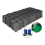 Kit 4 Estrado Piso Pallet Palete Plástico Pet Shop Cães 25x5