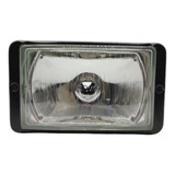 Kit 4 Farol Aux P/scania T112 T113 155x90mm Carcaça Preta 