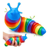Kit 4 Fidget Toy Slug 3d