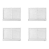 Kit 4 Filtro Ar Cond Piso Teto Komeco/midea/electrolux/rheem