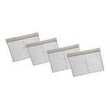 Kit 4 Filtro Ar Cond Piso Teto Komeco/midea/electrolux/rheem