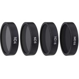Kit 4 Filtro Nd4 Nd8 Nd16 Nd32 Dji Phantom 3 Todos C/ Estojo