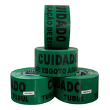 Kit 4 Fita Subterrânea Tubulação De Esgoto Abaixo 7,5cmx100m