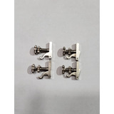 Kit 4 Fixos Micro Afinador Violino 4/4 Wittner Hill Cromado 