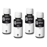 Kit 4 Garrafa De Tinta Preto Hp Gt53 Para Smart Tank 515....