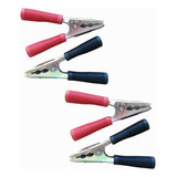 Kit 4 Garras Jacaré Grande P/ Bateria Chupeta Reforçada 450a