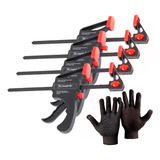 Kit 4 Grampos Sargento Universal Aperto Rápido + Brinde