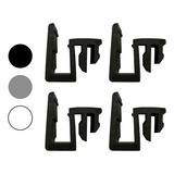 Kit 4 Guias Deslizante Para Trilho De Porta Box De Vidro