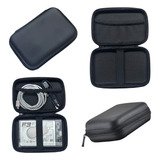 Kit 4 Hard Case Estojo Capa Para Hd Externo Carregador Power
