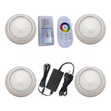 Kit 4 Hiper Led 15w Inox