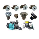 Kit 4 Jatos Inox Bomba 1/2cv Aquecedor Hidro 8000w Banheira