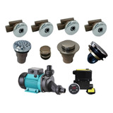 Kit 4 Jatos Inox Bomba 1/2cv Aquecedor Sanspray Banheira