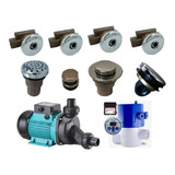 Kit 4 Jatos Inox Bomba 1/2cv Aquecedor Sinapse Banheira
