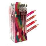 Kit 4 Lápis De Contorno Labial C/ Apontador Luisance 