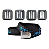 Kit 4 Lastros De 900g Desencapado + 01 Cinto De Nylon Seasub