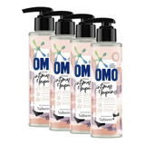 Kit 4 Lava Roupas Omo Líquido Roupa Íntima & Biquíni 300ml