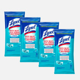 Kit 4 Lenços Azul Fresh Lysol