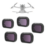 Kit 4 Lente Filtros Nd Dji Mini 4 Pro Jsr Nd 8/16/32/64
