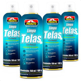 Kit 4 Limpa Telas Uso Geral Auto Informática Proauto 150ml